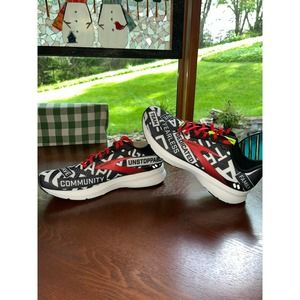 Womens Brooks Launch 8 B Width, Size 11, Black/Red